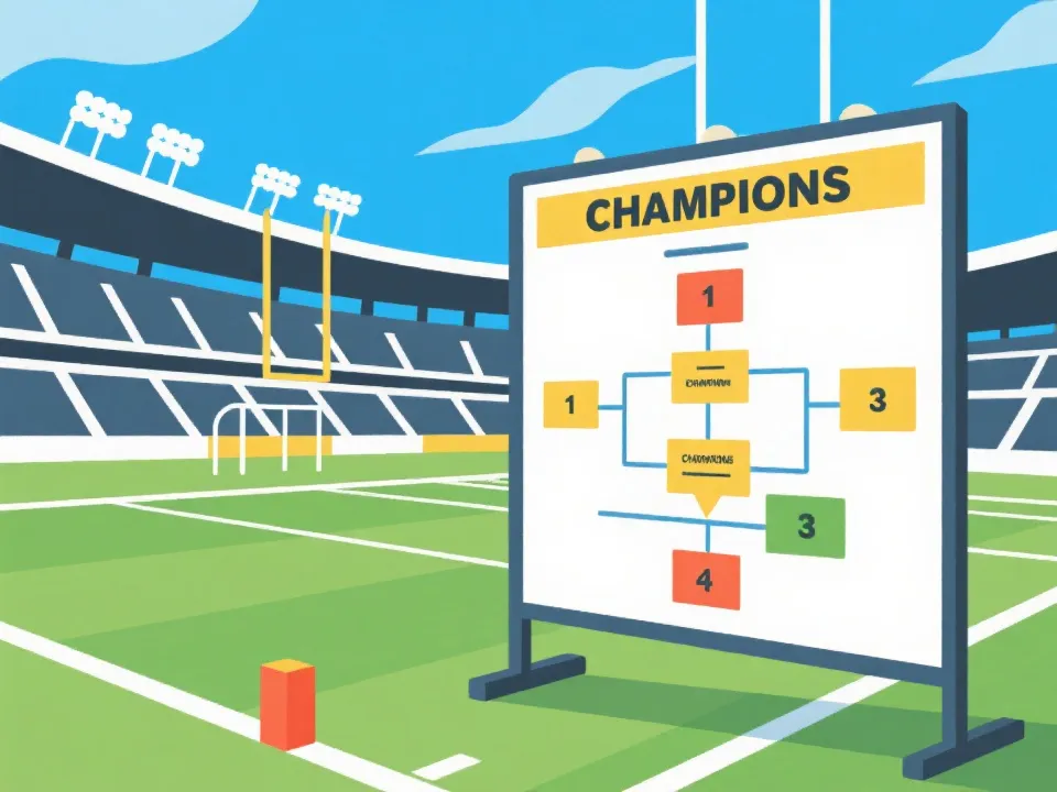 淘汰赛赛程阶段示意图