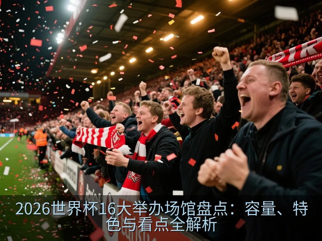 现代化体育场馆内部高科技屏幕与观众席
